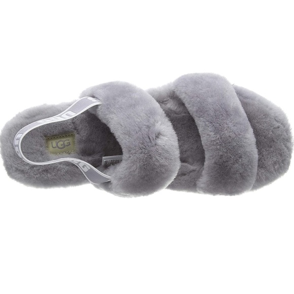 NWOT Ugg Women’s Oh Yeah Slipper Soft Amethyst Gray Size 9 - Picture 6 of 13